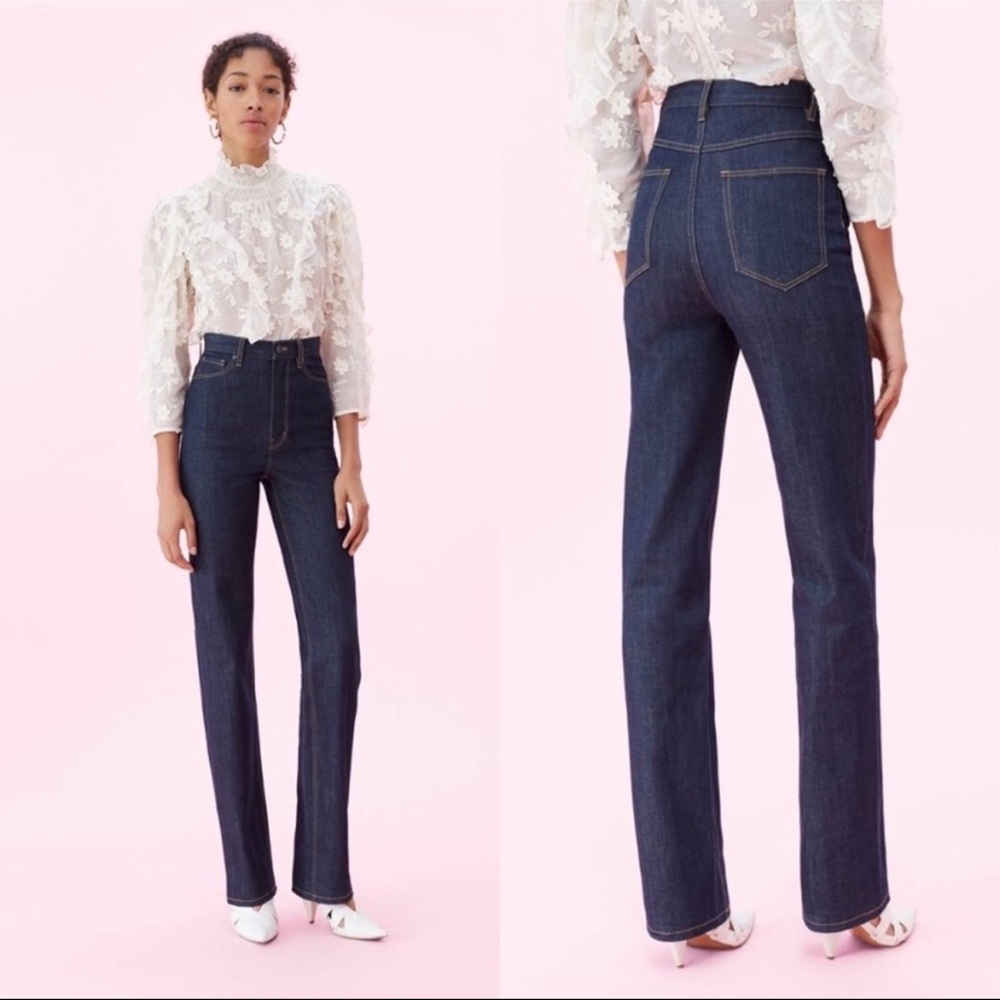Rebecca Taylor Mireille Dark Blue Women's Jeans